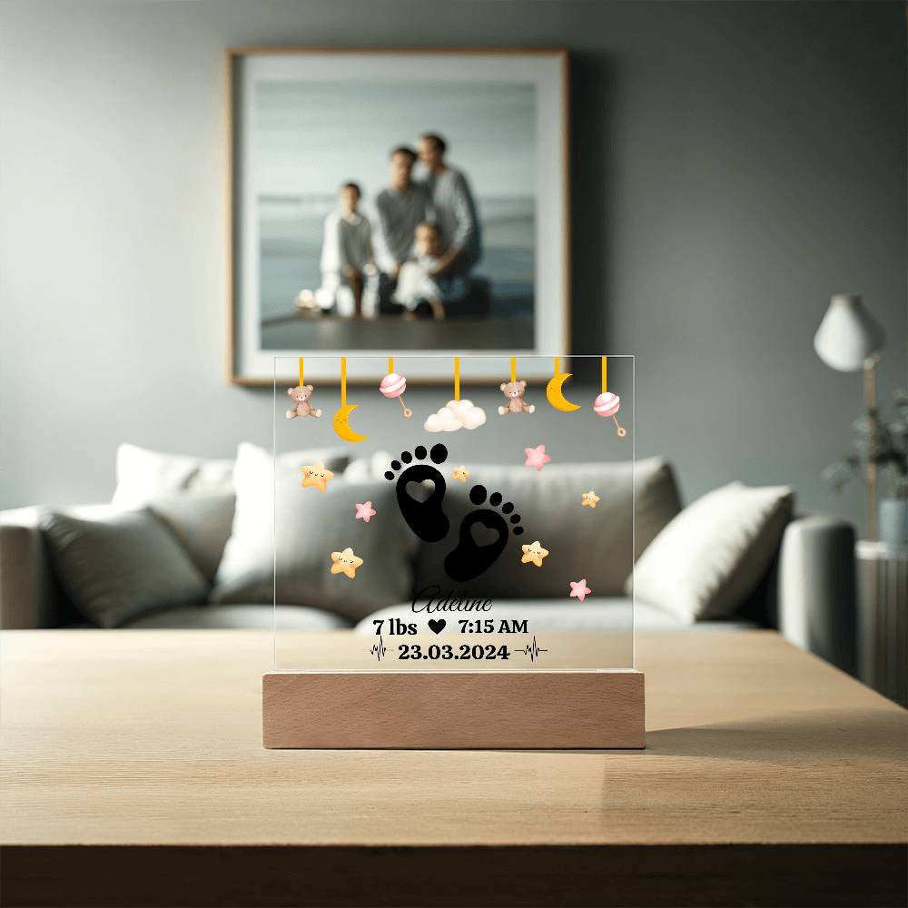 Baby Shower Acrylic Plaque