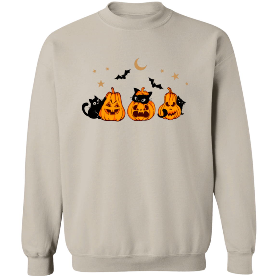 Halloween Black Cat Sweatshirt