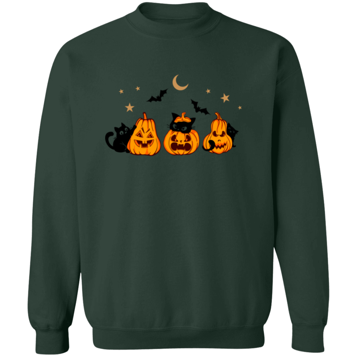 Halloween Black Cat Sweatshirt