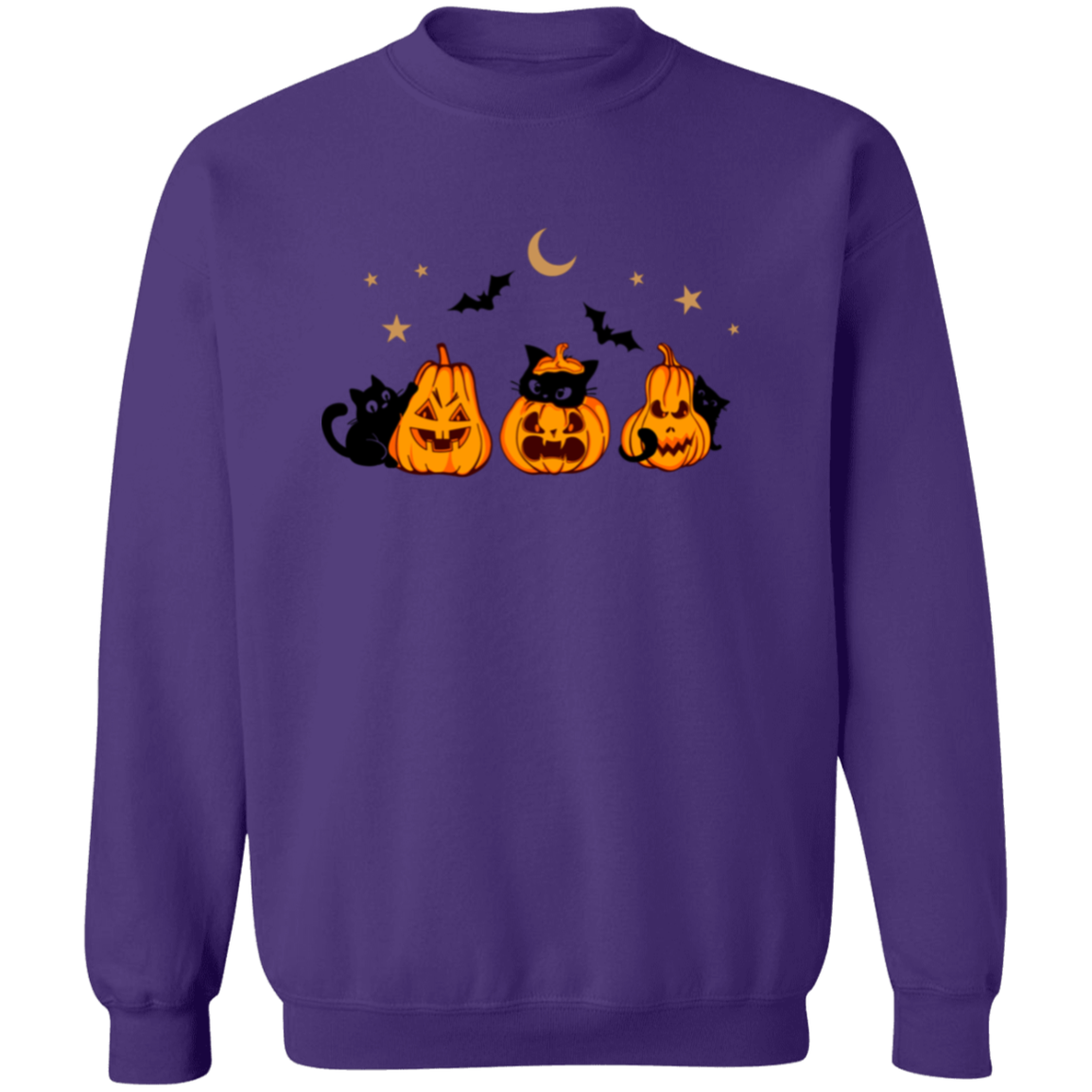 Halloween Black Cat Sweatshirt