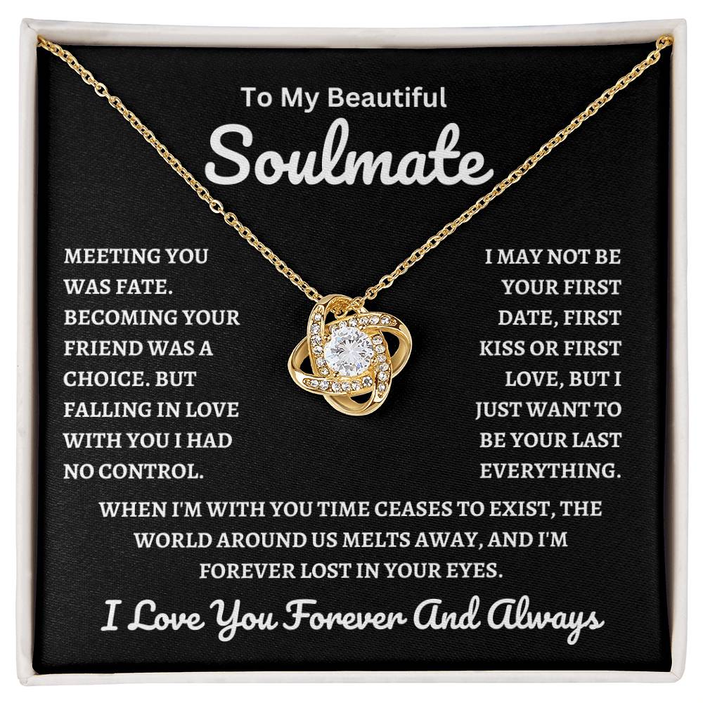To My Soulmate | Time Ceases to Exist - BW