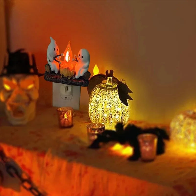 Ghostly Campfire Nightlight