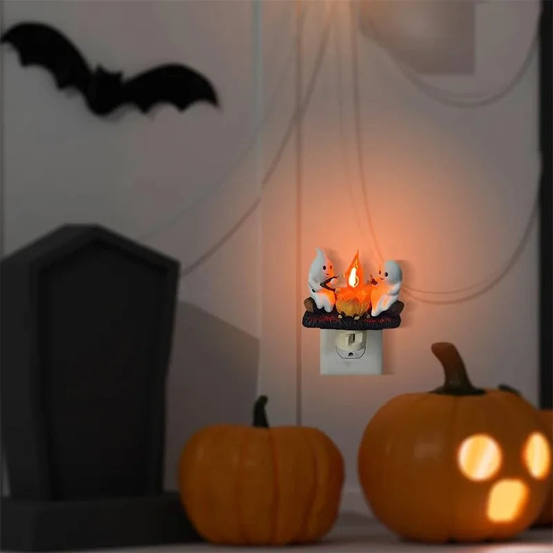 Ghostly Campfire Nightlight