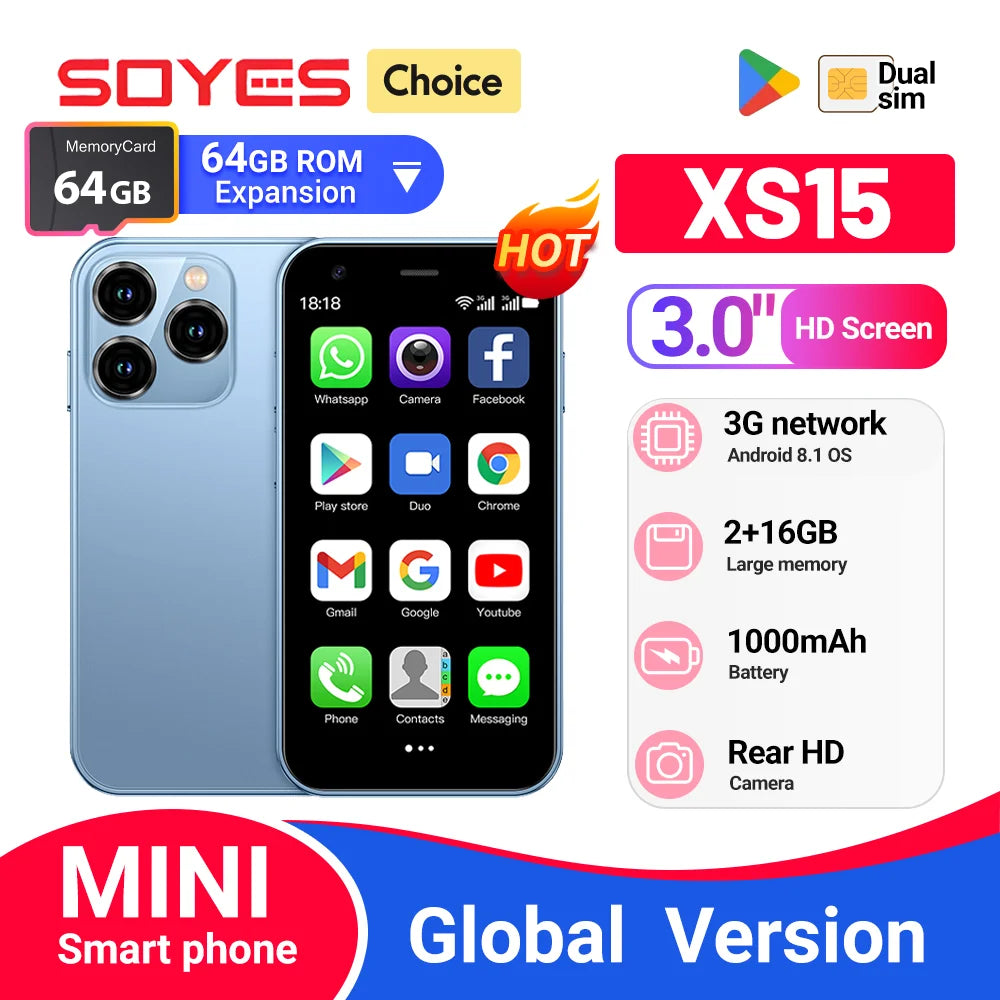 SOYES XS Mini Smart Phone