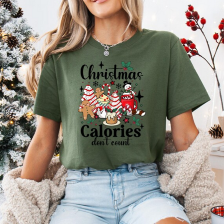 Christmas Calories Don't Count Shirt