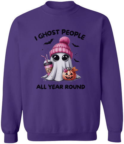 I GHOST PEOPLE ALL YEAR-ROUND - PINK