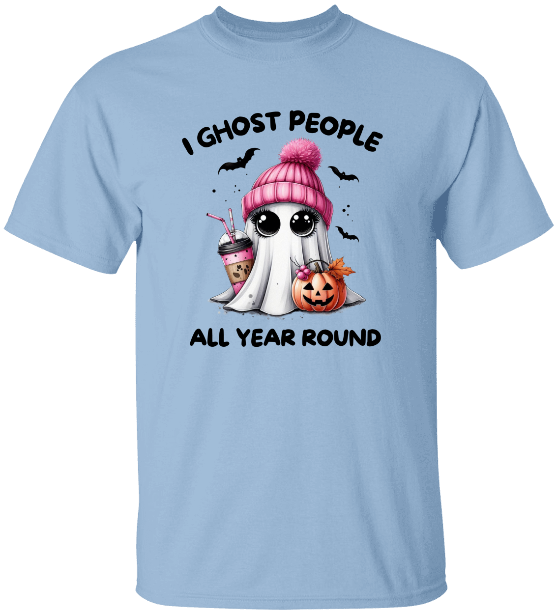 I GHOST PEOPLE ALL YEAR-ROUND - PINK