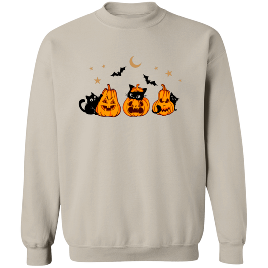 Halloween Black Cat Sweatshirt