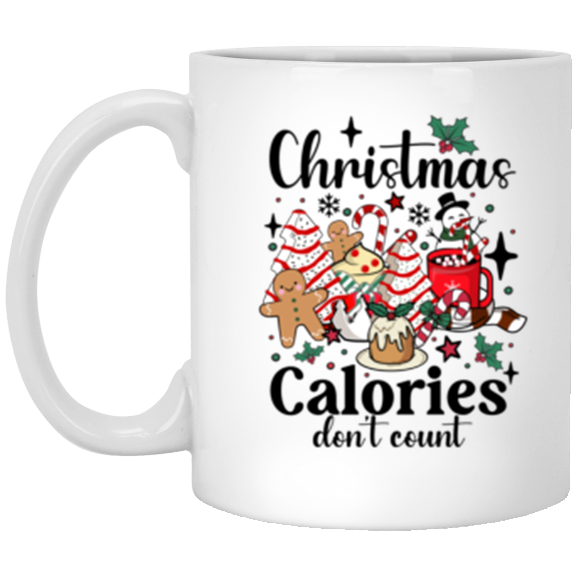 Christmas Calories Don't Count Mug