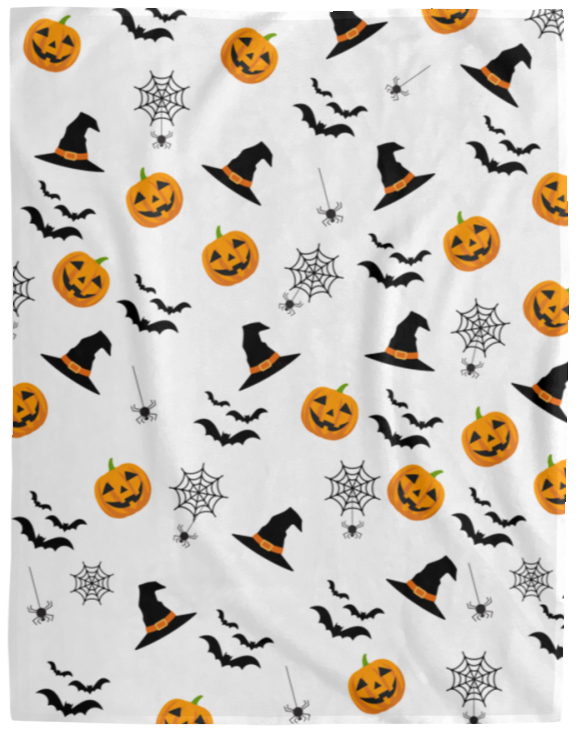 Halloween Pattern Blanket