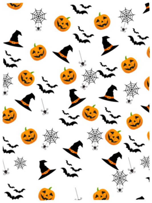 Halloween Pattern Blanket