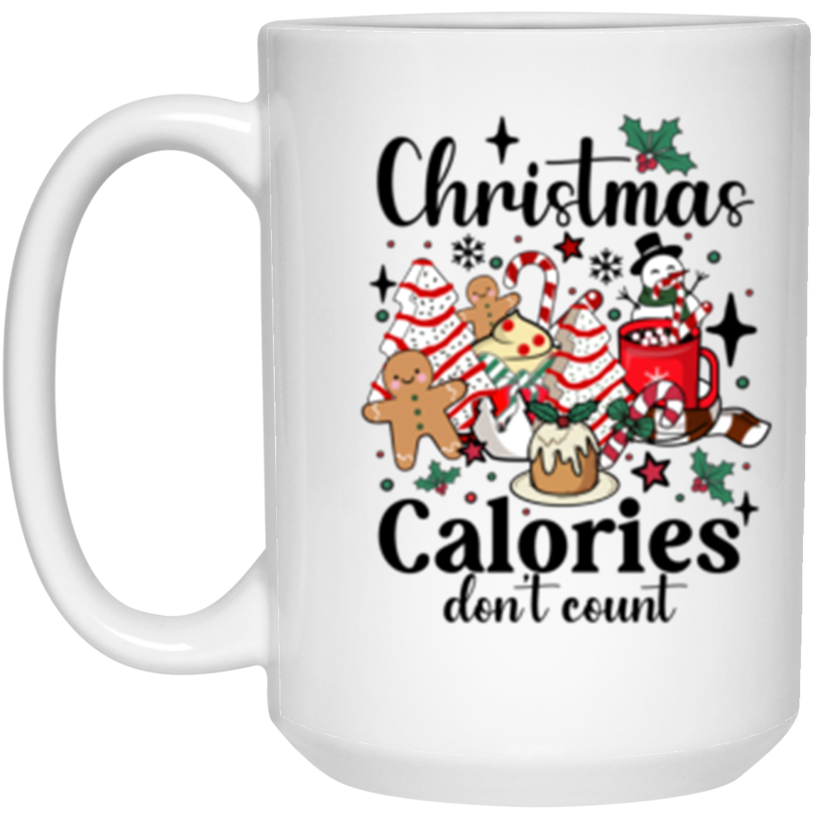 Christmas Calories Don't Count Mug