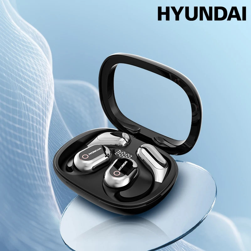 HYUNDAI HY-Y16 AI Headphones OWS Wireless Smart Earphones Cross-language communication Earbuds For Translating Recording Work