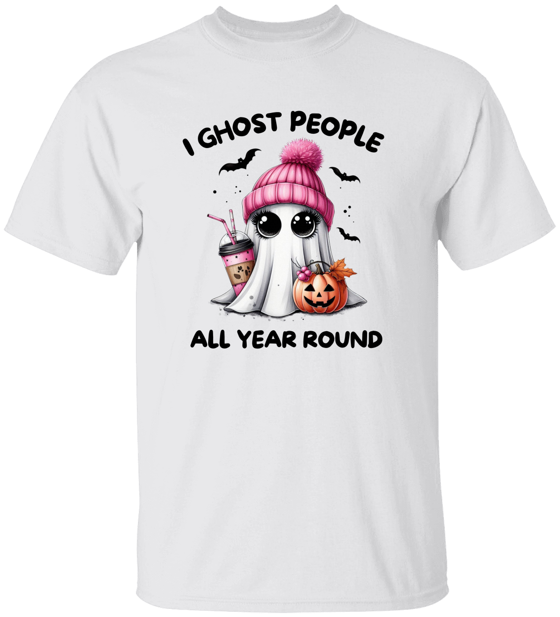 I GHOST PEOPLE ALL YEAR-ROUND - PINK