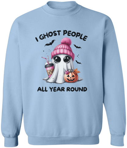 I GHOST PEOPLE ALL YEAR-ROUND - PINK