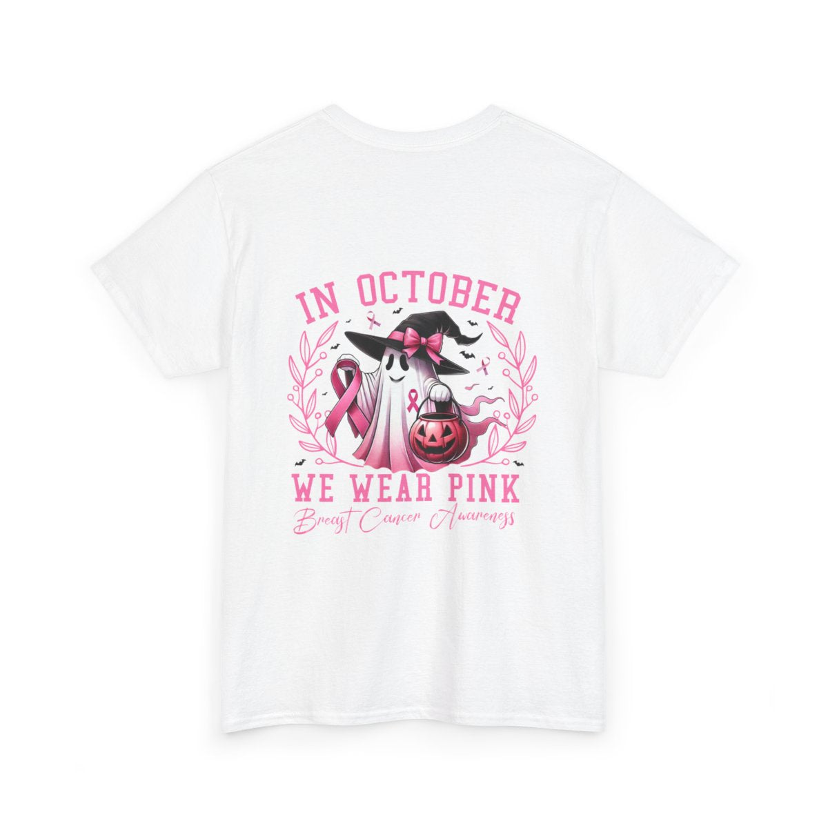 In October Wear Pink Cotton Tee